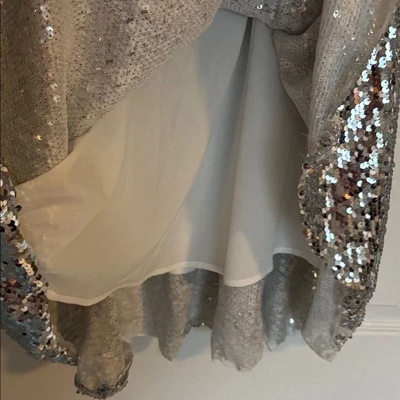 FRNCH tiered sequinned skirt - Picture 6 of 11